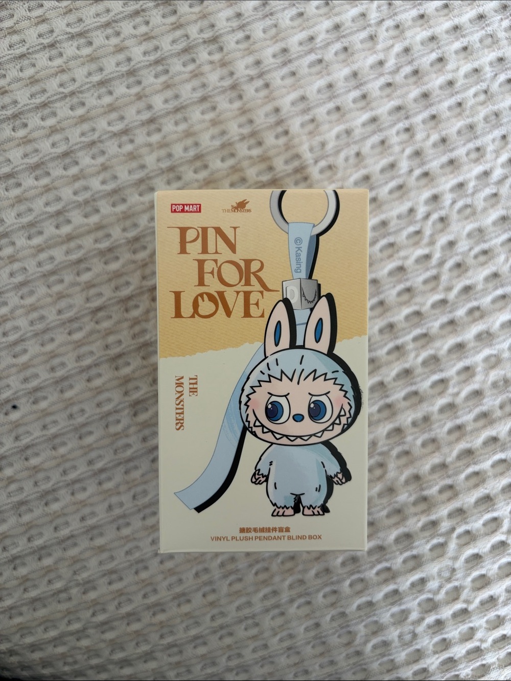 POP MART Pin For Love Vinyl Plush Pendant - C